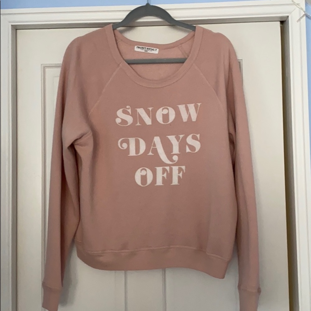 Snow Days Off Crewneck
